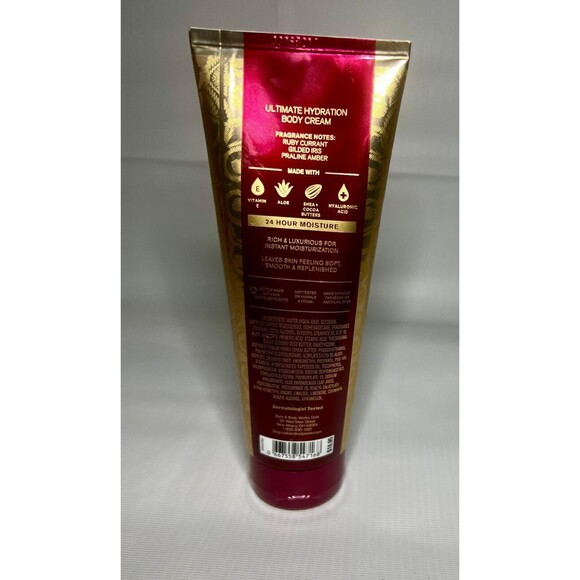 Bath & Body Works Luminous Ultimate Hydration Body Cream, Shea, Hyaluronic 8oz - Picture 4 of 4